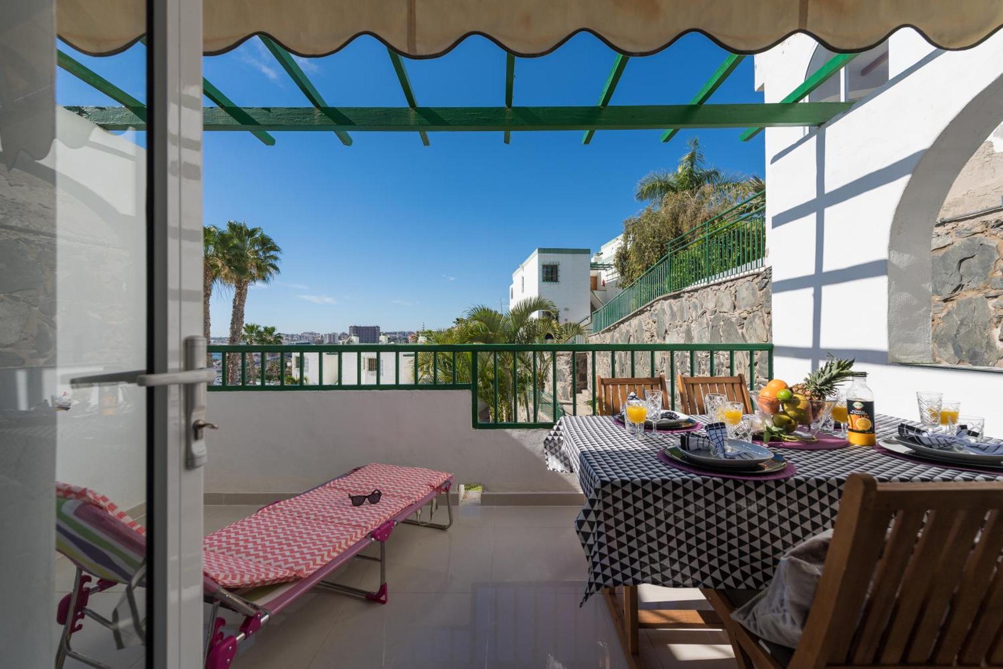 Sea View 2Br Toploctaion Heated Pool 5 Min To Beach San Agustín المظهر الخارجي الصورة
